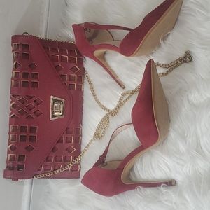 Wine Red Pumps